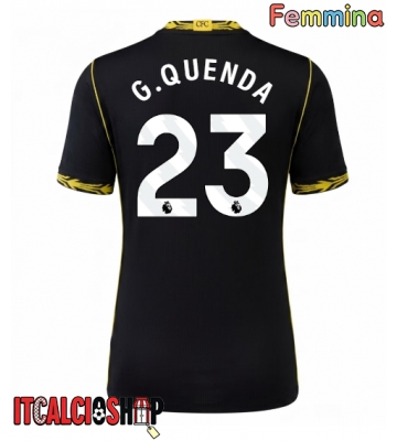 Chelsea Geovany Quenda #23 Seconda Maglia Femmina 2026-27 Manica Corta